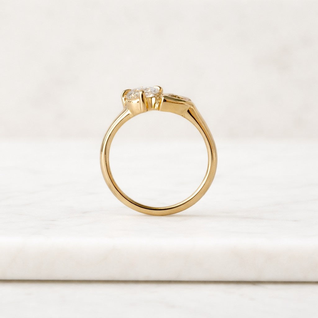 engagement ring promise ring bridal ring cocktail ring gemstone ring solitaire ring yellow gold ring shiny ring luxury jewelry dainty ring