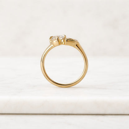 engagement ring promise ring bridal ring cocktail ring gemstone ring solitaire ring yellow gold ring shiny ring luxury jewelry dainty ring