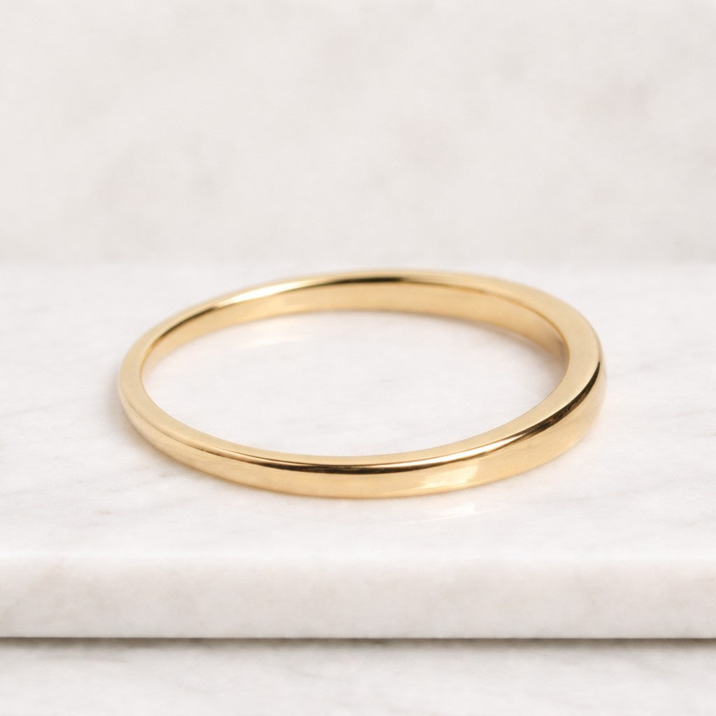 engraved till death gold ring modern couple band jewelry minimalist wedding ring polished gold promise band stylish anniversary jewelry unisex gold ring stackable relationship jewelry