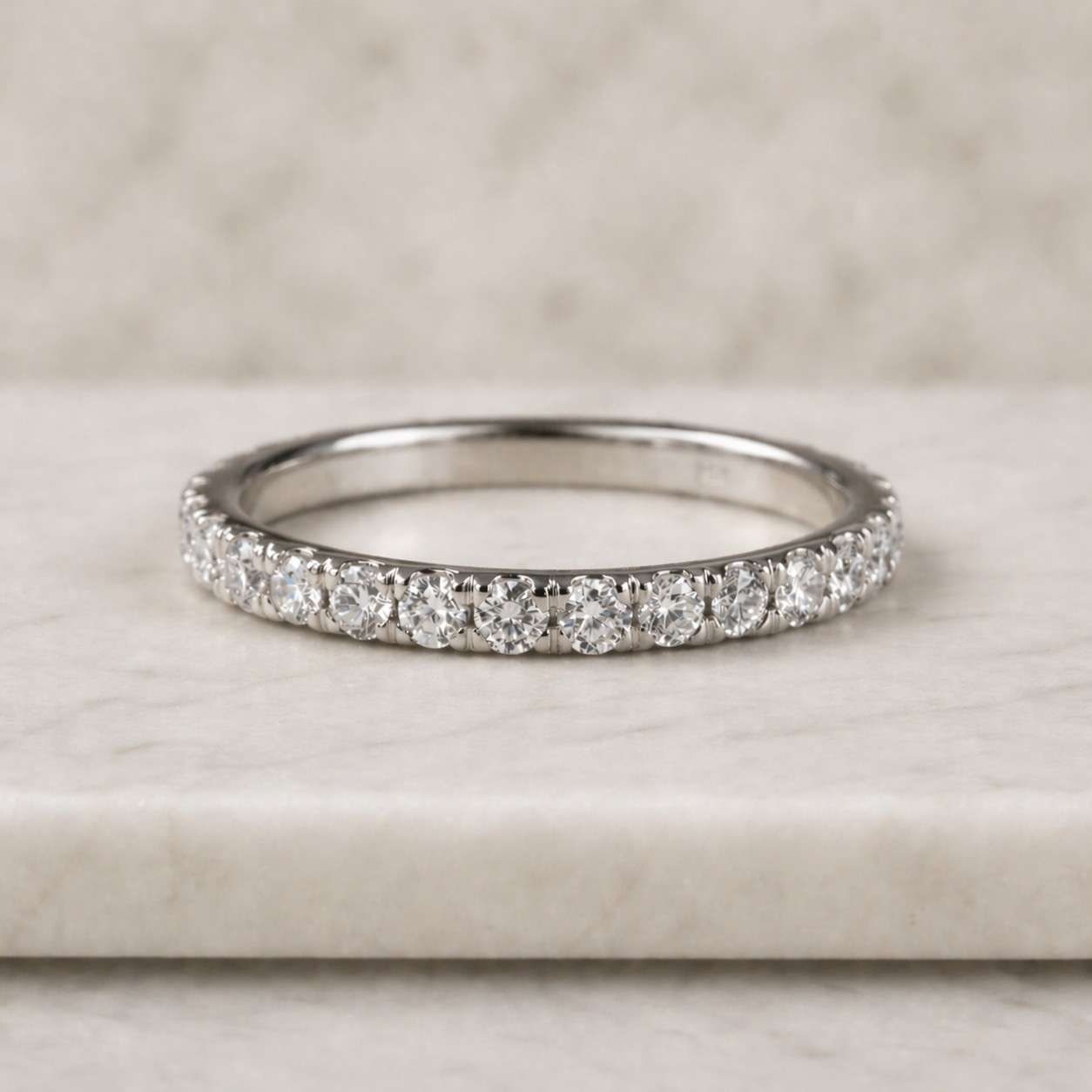 eternity band ring gold eternity ring diamond wedding band stacking band ring slim wedding ring thin diamond ring minimalist band ring bridal jewelry anniversary band everyday jewelry luxury band fine ring