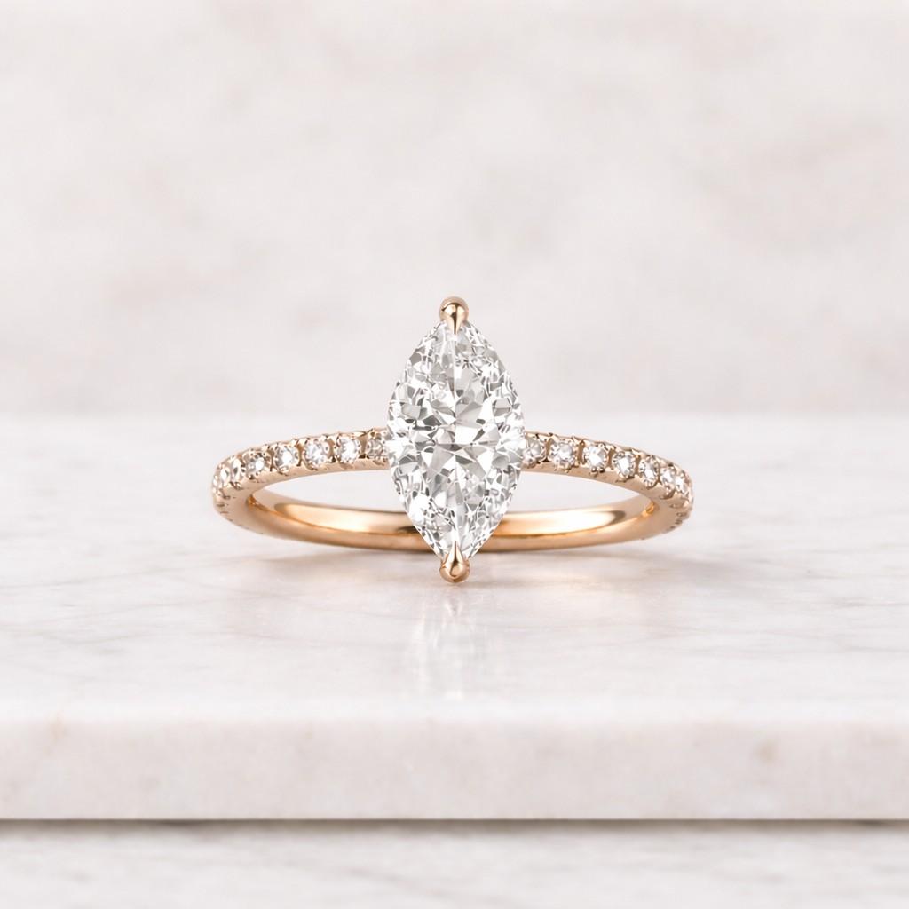 fashion ring everyday ring unique ring timeless ring prong setting ring polished ring yellow ring anniversary ring