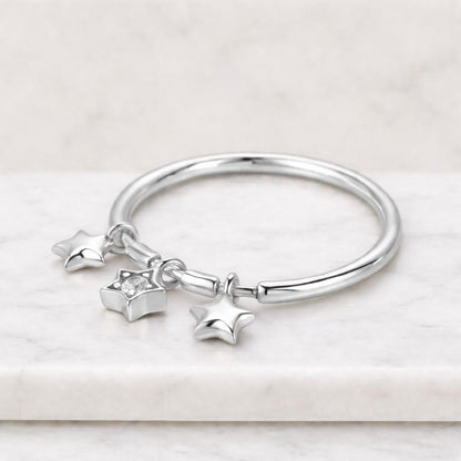 fashion ring finger ring stacking ring trendy ring handmade ring unique ring star jewelry charm jewelry everyday ring gift ring delicate ring polished ring modern ring sleek ring