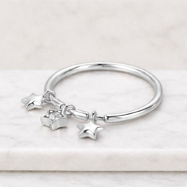 fashion ring finger ring stacking ring trendy ring handmade ring unique ring star jewelry charm jewelry everyday ring gift ring delicate ring polished ring modern ring sleek ring