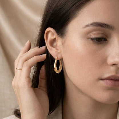 fine gold hoops luxury gold earrings premium gold jewelry genuine gold earrings classic gold hoops rich gold earrings bright gold hoops warm gold earrings