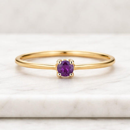 Pink Tourmaline Eternity Ring, Baguette & Round Stacking Ring, October Birthstone Ring, Half Eternity Wedding Band

