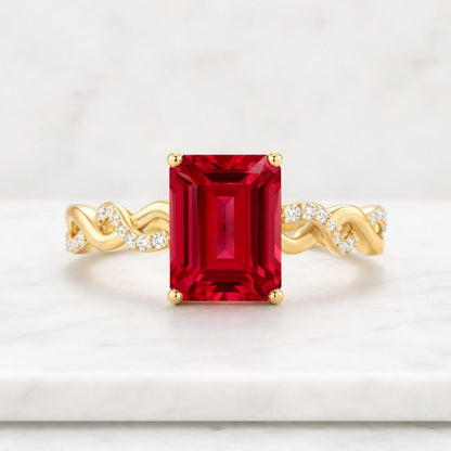 gemstone ring gold solitaire ring gold twisted ring gold infinity ring gold fashion ring gold statement ring gold band ring gold prong ring polished gold ring luxury gold ring modern gold ring classic gold ring