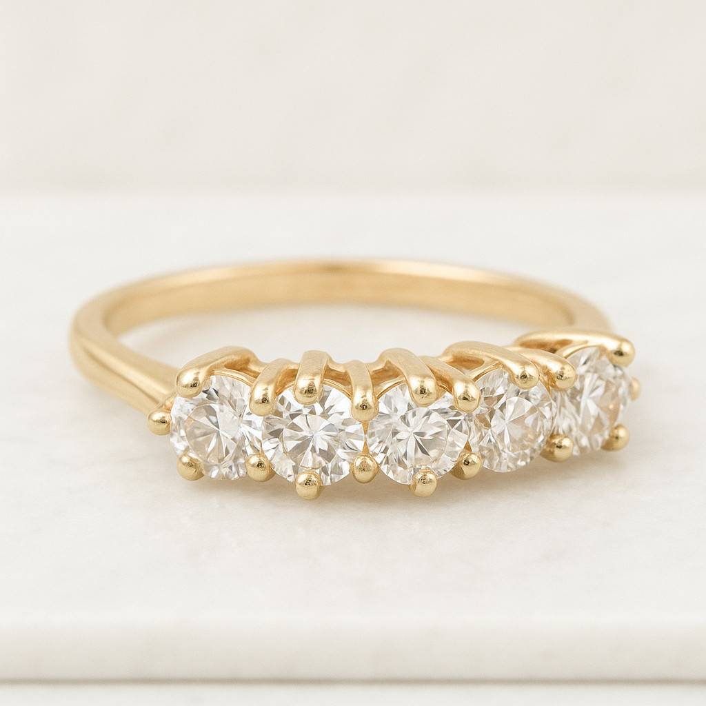 gold matching band silver stacking ring promise Bridal ring Anniversary