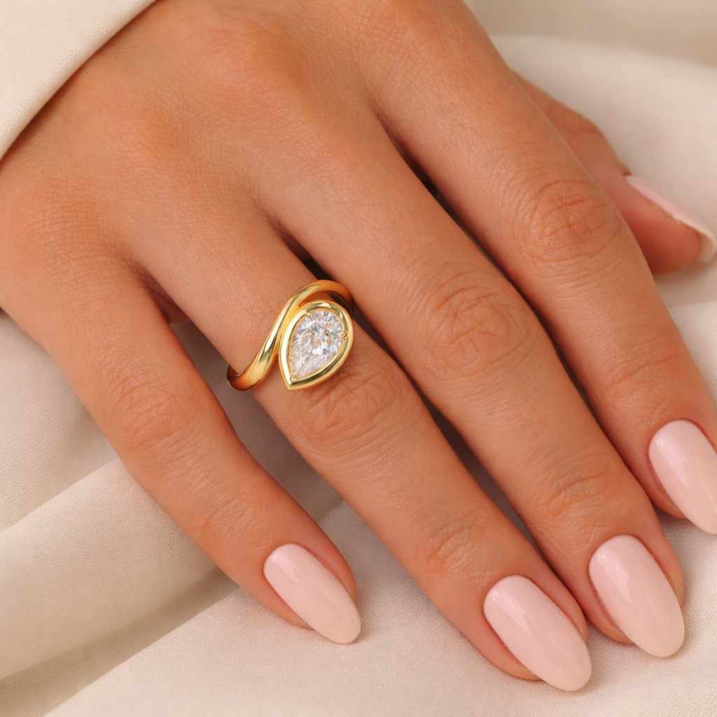 gold proposal ring gold sparkle gold elegance gold fine jewelry gold artisan ring gold modern ring gold classic ring