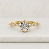 Round Cut Lab Grown Diamond Engagement Ring