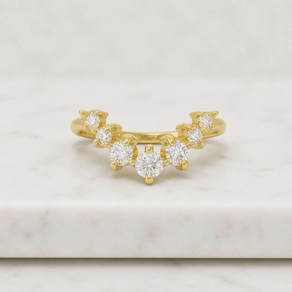 unique diamond statement ring graduating diamond cuff ring trendy lab diamond ring lab grown diamond ring for women yellow white rose gold