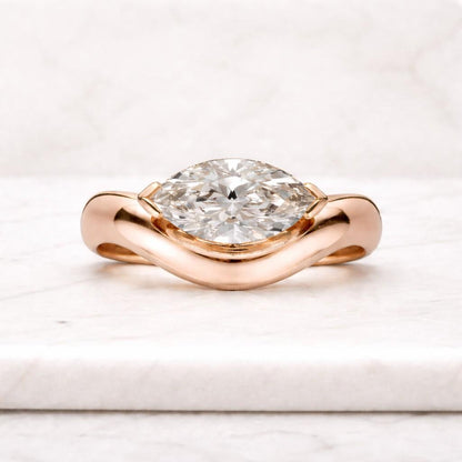 gold wedding ring gold promise ring gold fashion ring gold stacking ring gold contour ring gold solitaire ring