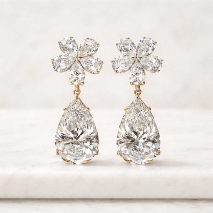 high sparkle earrings delicate earrings lightweight earrings polished earrings unique earrings modern earrings stylish earrings