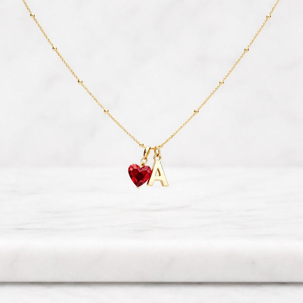 initial necklace letter necklace heart necklace charm necklace personalized necklace custom initial necklace heart charm necklace gold charm necklace dainty necklace