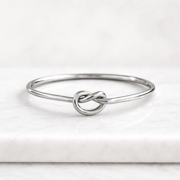 knot ring circle knot ring minimalist knot ring dainty knot ring silver knot ring love knot ring simple knot ring tiny knot ring