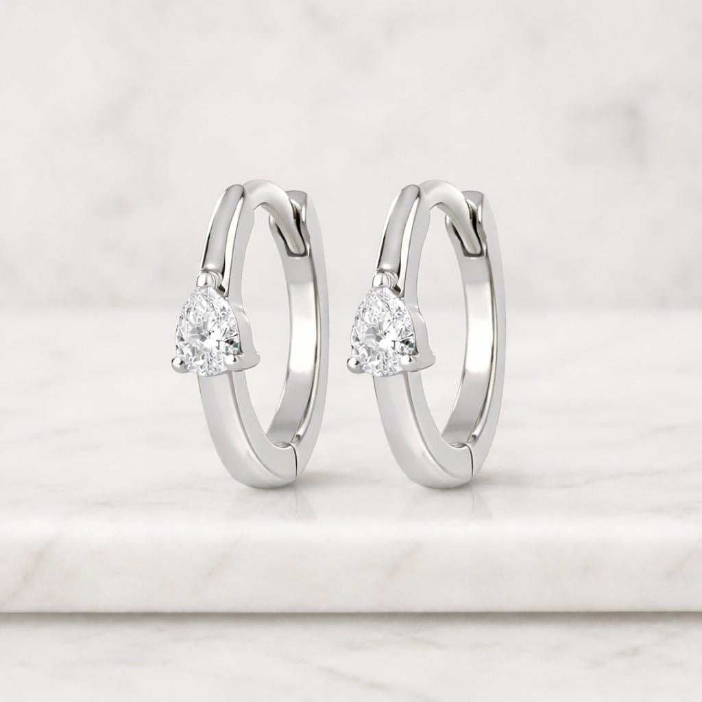 lab created earrings moissanite jewelry earrings diamond jewelry earrings cubic zirconia jewelry crystal hoop earrings