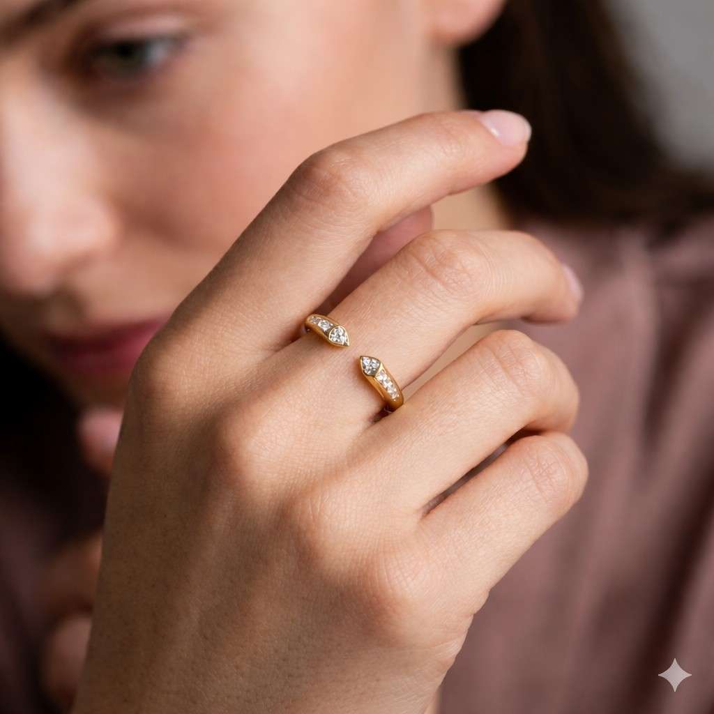 lab gem ring cz fashion ring luxury stone ring premium stone ring fine stone ring artisan stone ring polished stone ring
