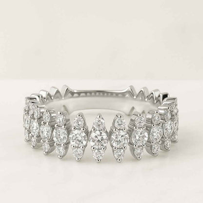 lab grown diamond Prong Set with shine bright like a Diamond Wedding Ring handmade jewelry gift
