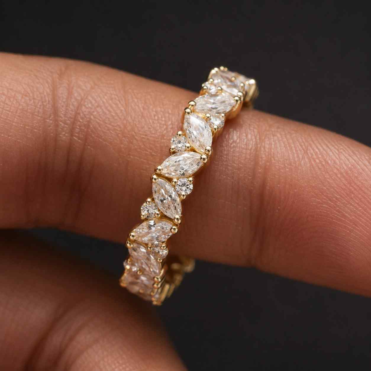 lab grown diamond ring diamond eternity ring natural diamond ring moissanite ring