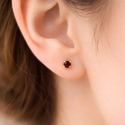 minimal jewelry women jewelry fashion studs small earrings vibrant earrings luxury jewelry pink crystal earrings red crystal earrings