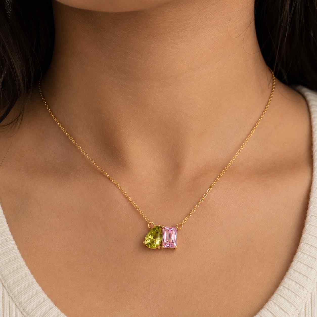 minimal necklace dainty jewelry necklace modern necklace simple necklace everyday necklace