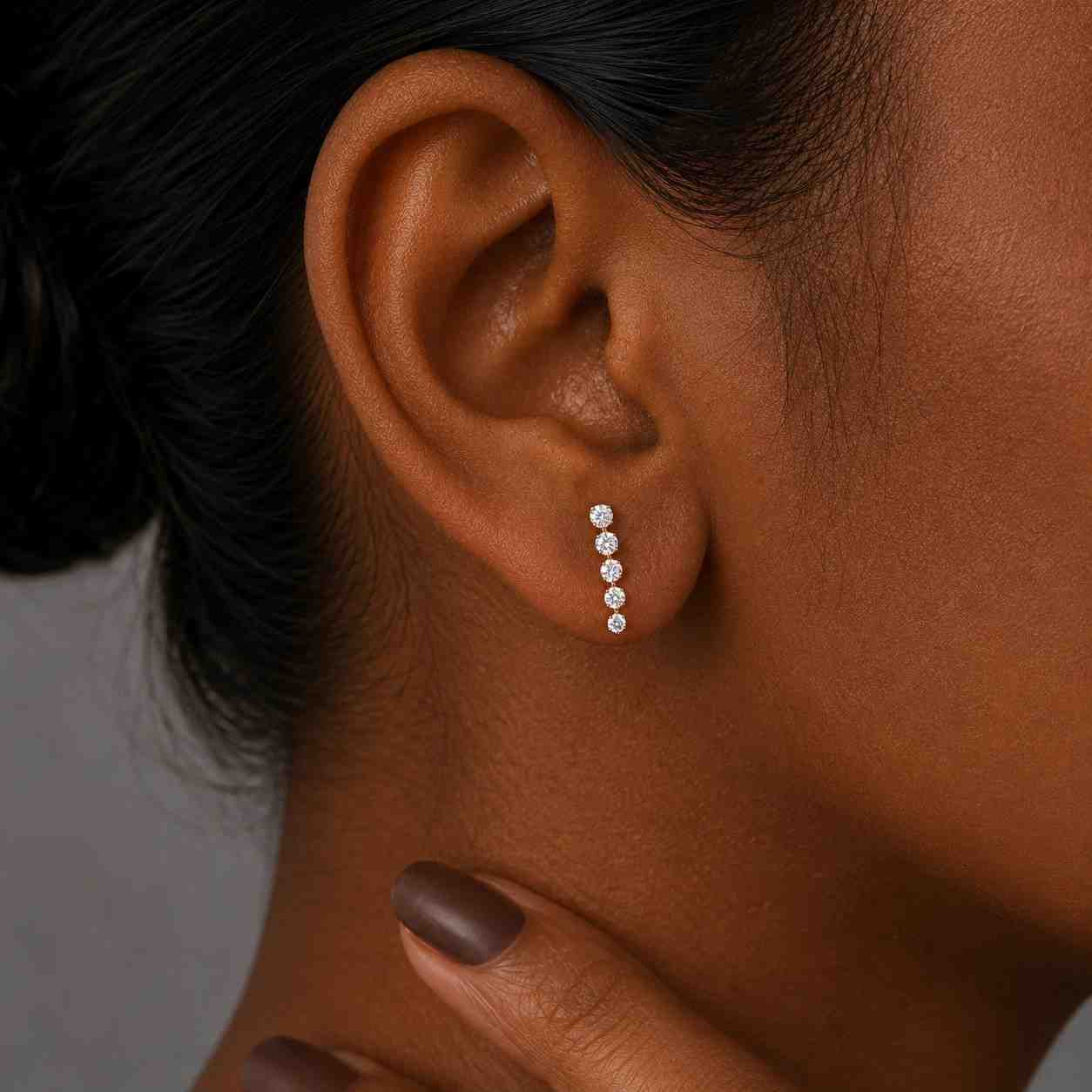 minimalist earrings dainty earrings modern earrings simple earrings everyday earrings stacking earrings