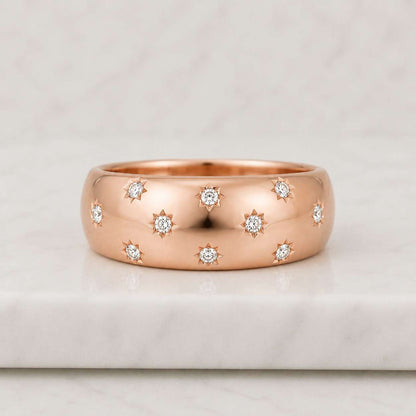 minimalist ring minimal ring dainty ring modern ring simple ring everyday ring stacking ring stackable band statement ring bold ring chunky ring dome ring smooth ring polished ring glossy ring