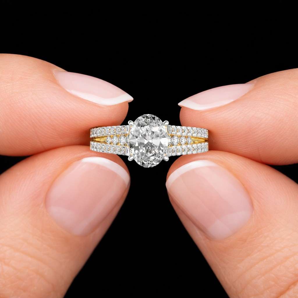 modern ring elegant jewelry handmade ring artisan jewelry center gem ring sparkling jewelry wedding band set ring lover gift special gift polished jewelry statement jewelry ring