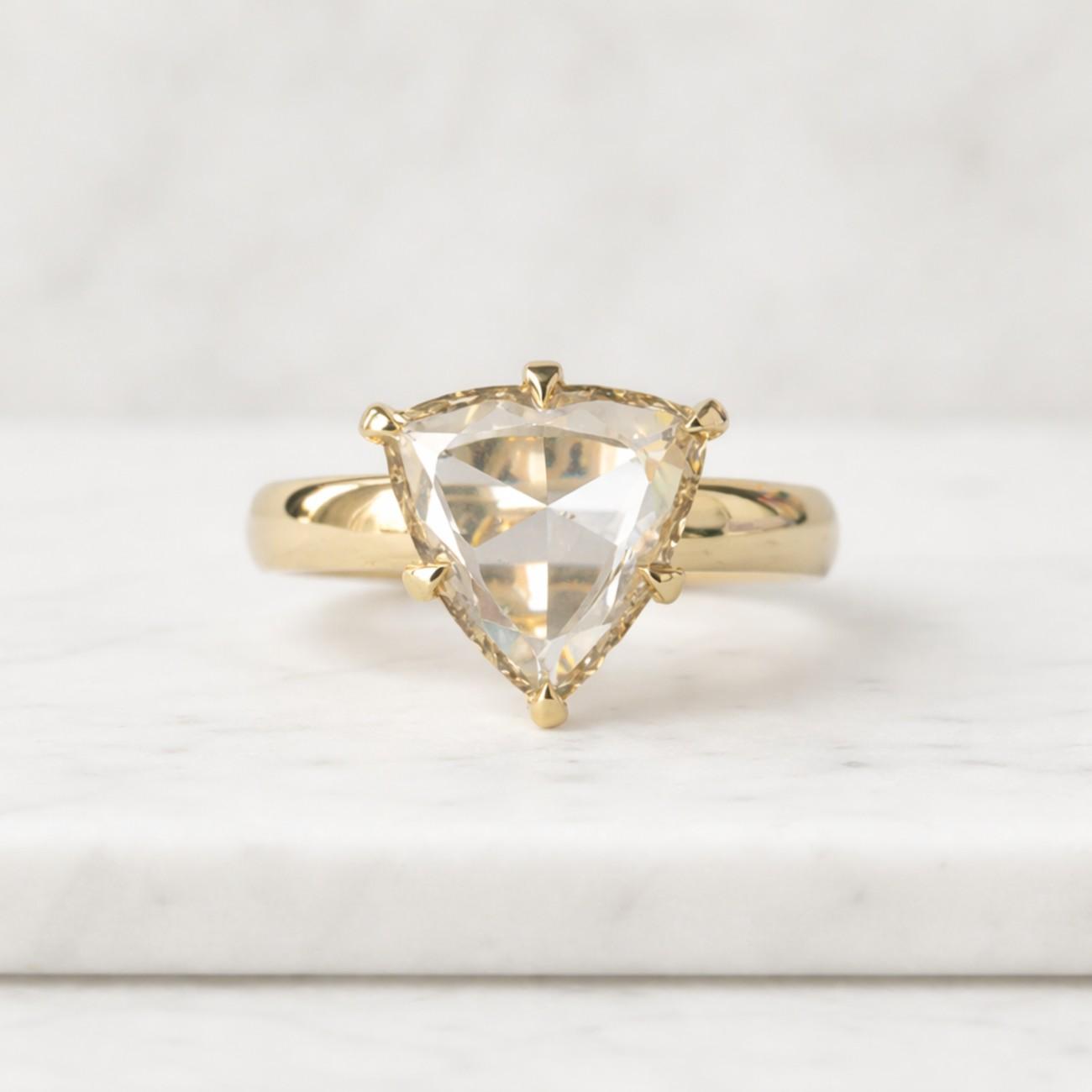 moissanite engagement ring lab created ring simulated diamond ring conflict free ring ethical jewelry sustainable jewelry