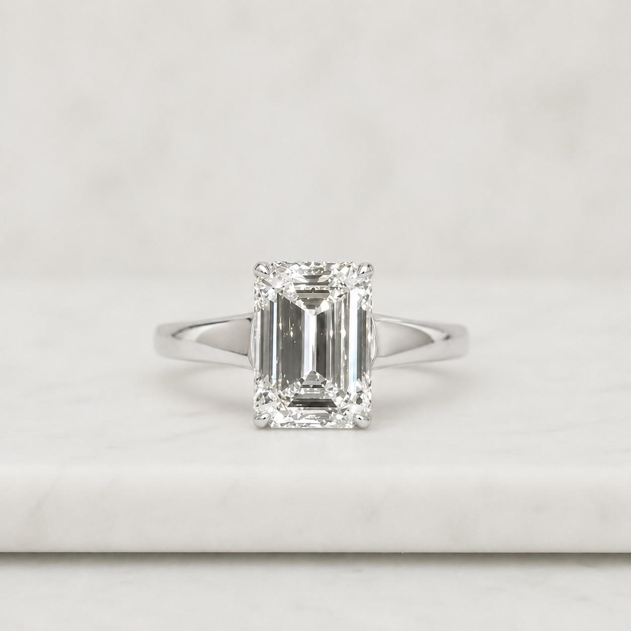 moissanite ring lab diamond ring cubic zirconia ring cz ring moissanite solitaire lab diamond ring