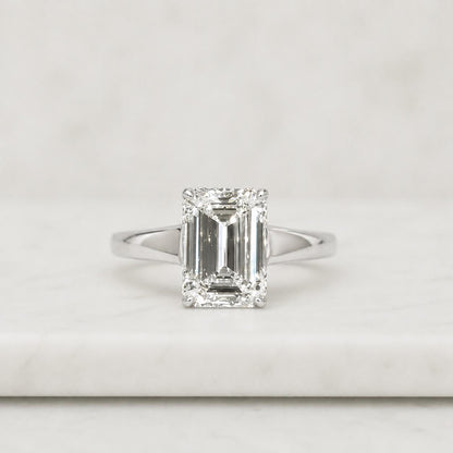 moissanite ring lab diamond ring cubic zirconia ring cz ring moissanite solitaire lab diamond ring