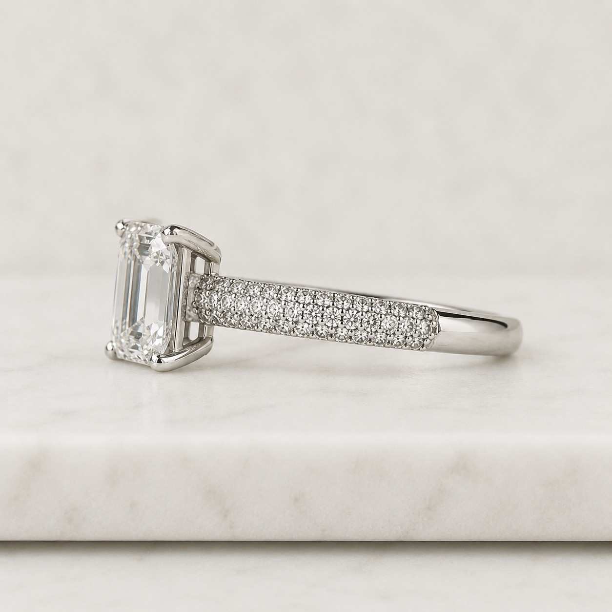 natural diamond ring certified diamond ring colorless diamond ring moissanite engagement ring