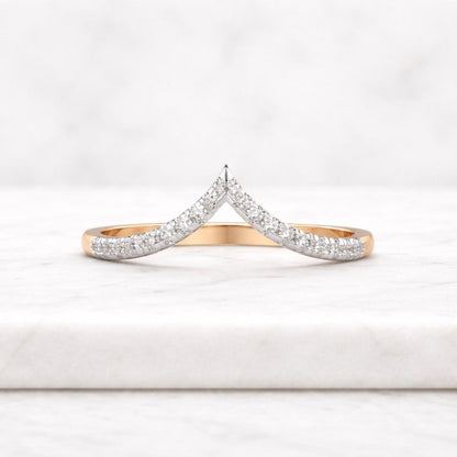 nesting jewelry band peak design ring chevron jewelry ring wishbone wedding band contour enhancer ring ring guard band elegant wedding band