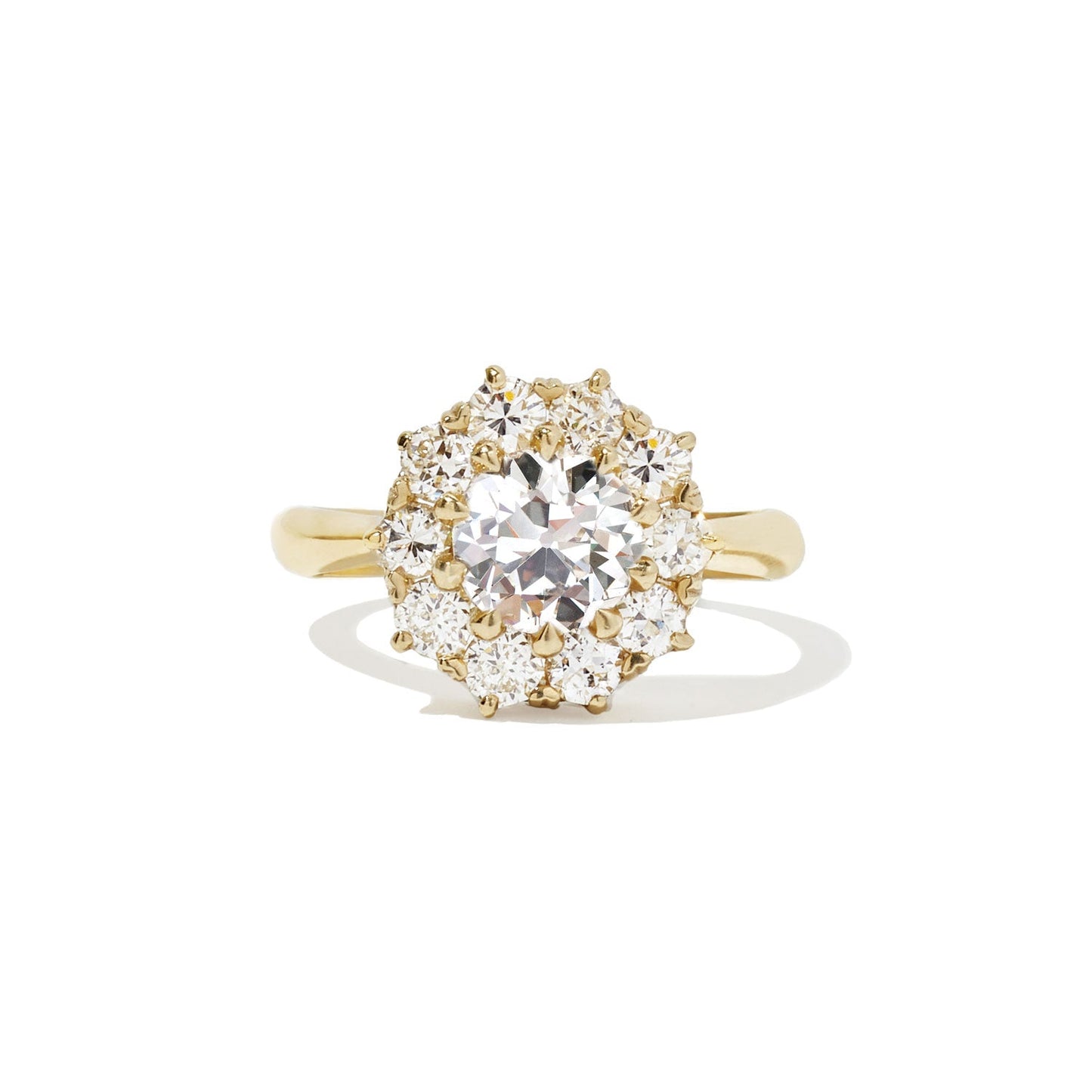 old European cut diamonds Rings