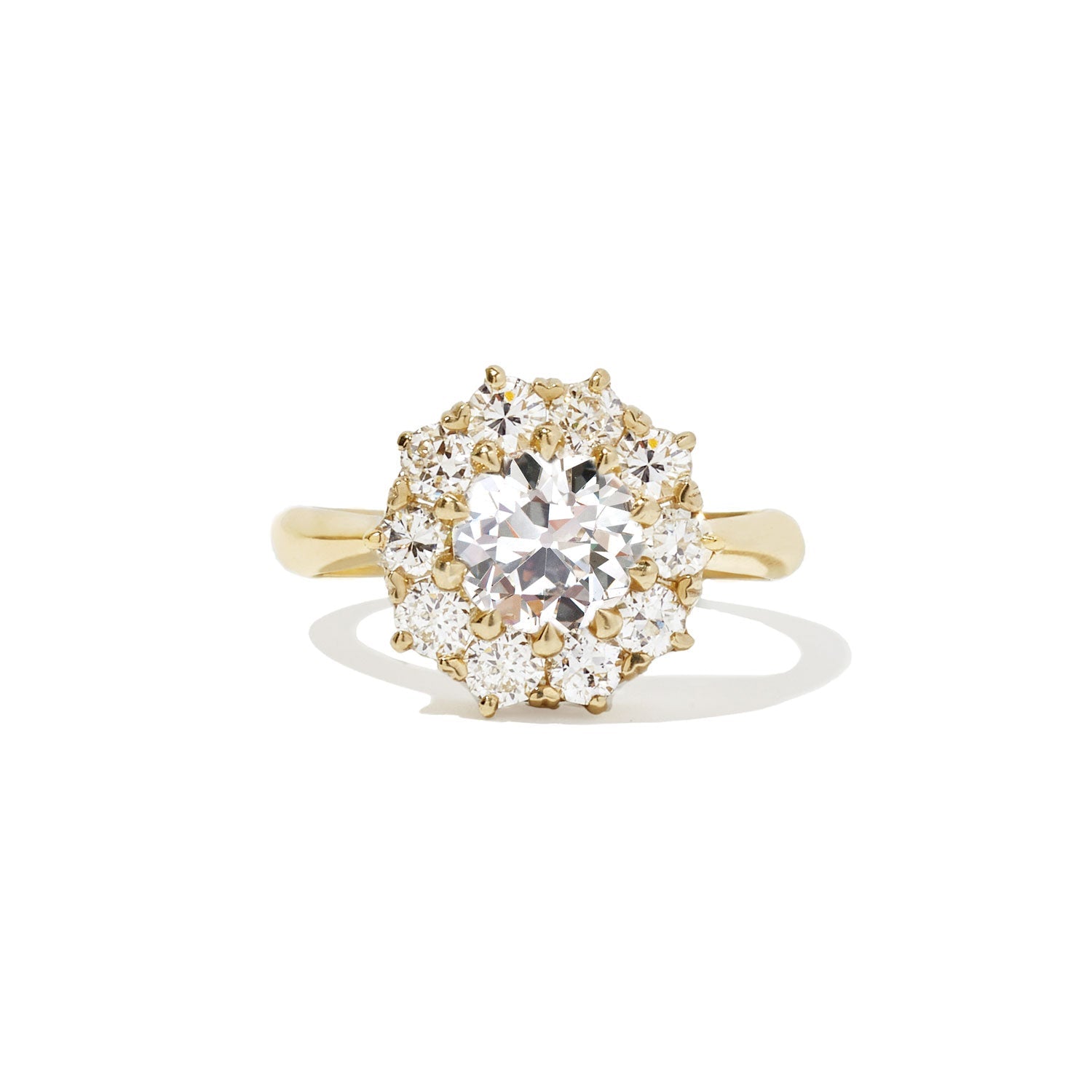 old European cut diamonds Rings