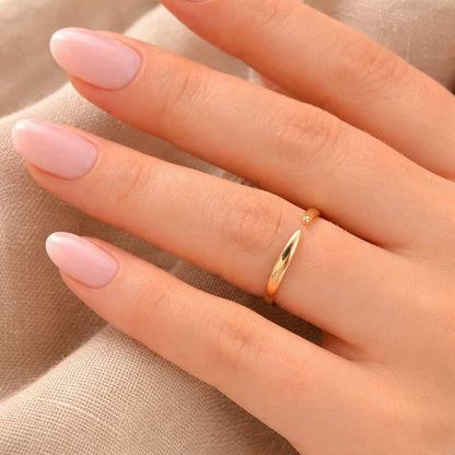 open band ring tapered ring crossover ring wrap ring adjustable look ring smooth band ring polished band ring sleek band ring minimalist jewelry ring modern jewelry ring simple jewelry ring elegant jewelry ring