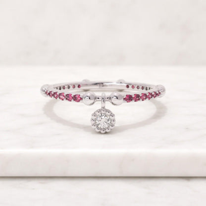open cuff ring gemstone cuff ring pink stone ring silver cuff ring adjustable ring dainty ring stacking ring thin band ring delicate ring women ring fashion ring modern ring simple ring