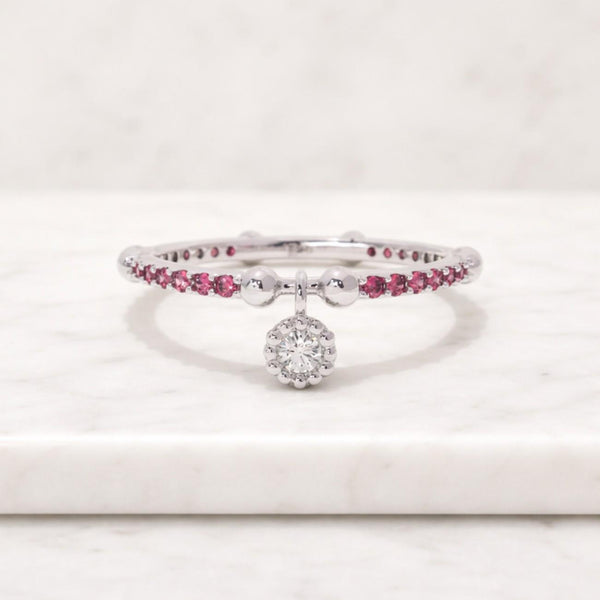 open cuff ring gemstone cuff ring pink stone ring silver cuff ring adjustable ring dainty ring stacking ring thin band ring delicate ring women ring fashion ring modern ring simple ring