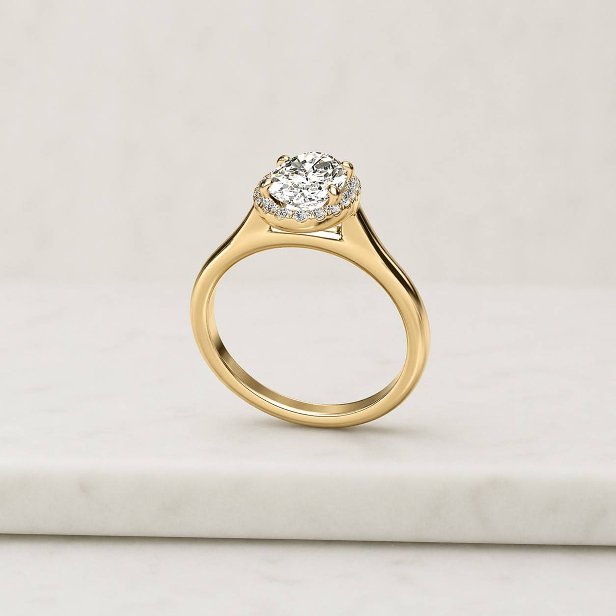 oval cut moissanite diamond wedding ring, unique sterling silver anniversary gift, lab grown diamond promise ring, bridge set halo ring