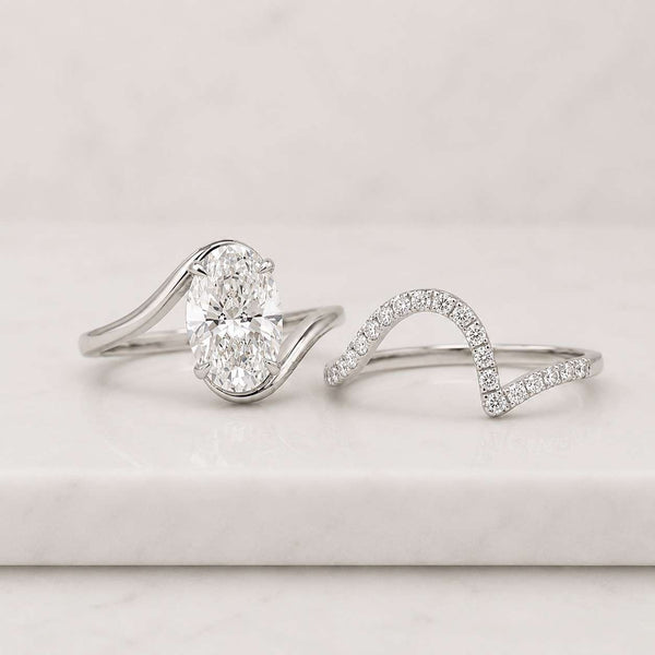 oval engagement ring oval cut ring bridal ring ring set curved band matching band wedding ring promise ring solitaire ring halo style ring pave band four prong ring split shank ring