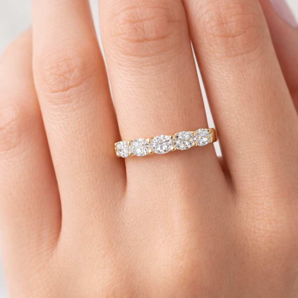 oval eternity band lab diamond band oval wedding ring eternity wedding band bridal stack ring matching band
