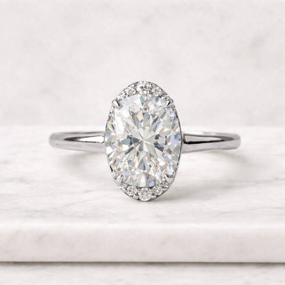 oval halo ring prong set ring delicate gold ring fashion jewelry ring everyday jewelry ring stack ring women jewelry ring promise jewelry ring wedding jewelry ring yellow gold jewelry ring
