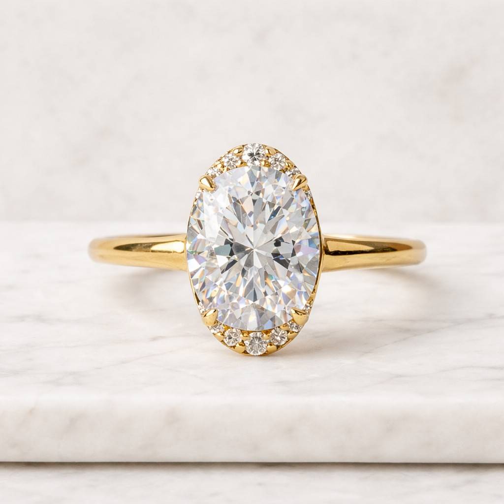 oval ring gold ring solitaire ring engagement ring promise ring bridal ring thin band ring oval cut ring statement ring women ring elegant ring classic ring handmade ring luxury ring shiny ring