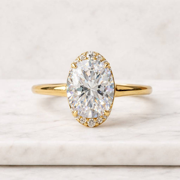 oval ring gold ring solitaire ring engagement ring promise ring bridal ring thin band ring oval cut ring statement ring women ring elegant ring classic ring handmade ring luxury ring shiny ring