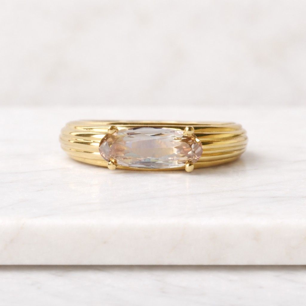 oval ring gold ring solitaire ring stacking ring thin band ring dainty ring minimalist ring womens ring promise ring