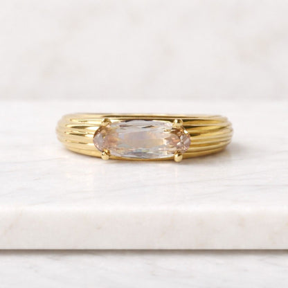 oval ring gold ring solitaire ring stacking ring thin band ring dainty ring minimalist ring womens ring promise ring