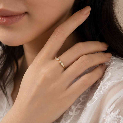 pave diamond ring pave moissanite ring pave stone ring gemstone jewelry fine gemstone ring luxury gemstone ring