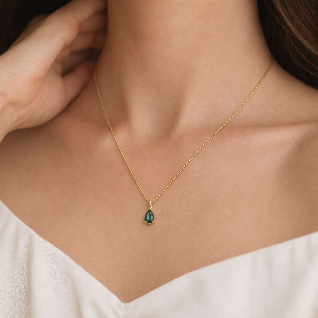 peach gemstone necklace tiny pendant necklace everyday necklace layering necklace delicate necklace handmade necklace elegant necklace minimalist necklace
