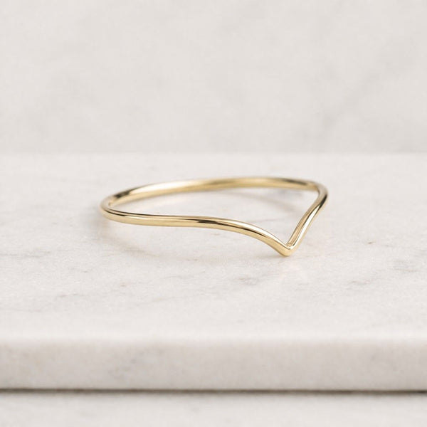 peak ring wave ring contour band curved band nesting band ring guard ring enhancer ring matching band wedding band plain band slim ring lightweight ring handmade ring artisan ring fine jewelry delicate ring
