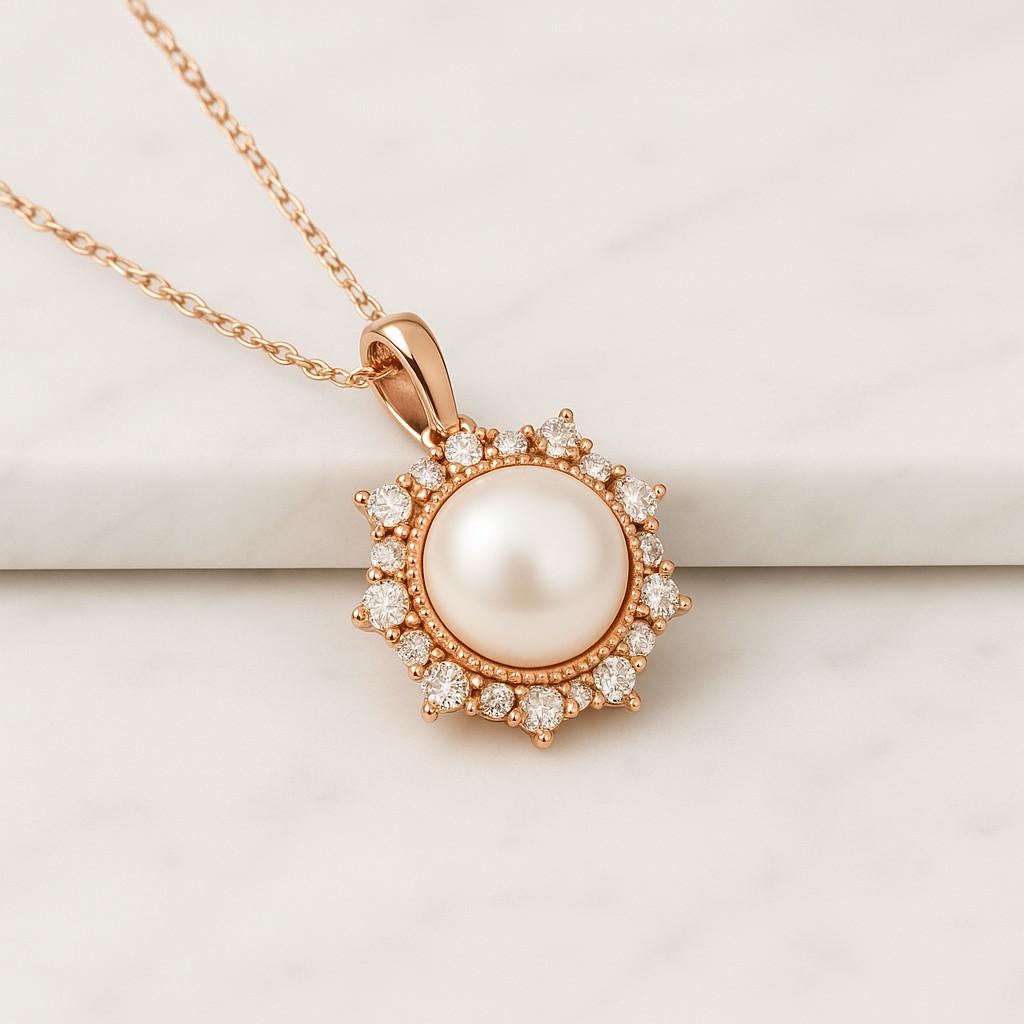 pearl pendant, natural freshwater pearl pendant white or black sterling 925 silver necklace teardrop pearl charm 10-12mm long  