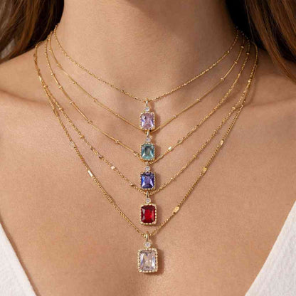 pendant necklace feminine jewelry cute necklace trendy necklace polished pendant necklace for her birthday necklace anniversary necklace